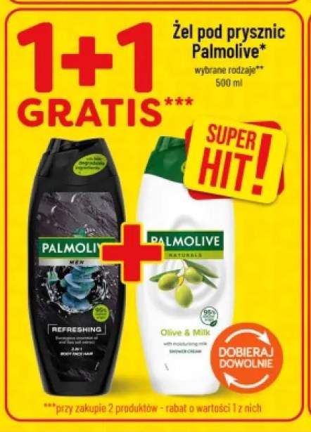 Żel pod prysznic Palmolive Naturals Olive & Milk +1 wariant