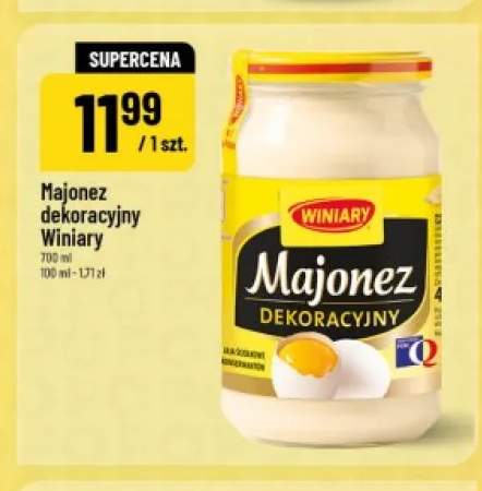 Majonez dekoracyjny Winiary