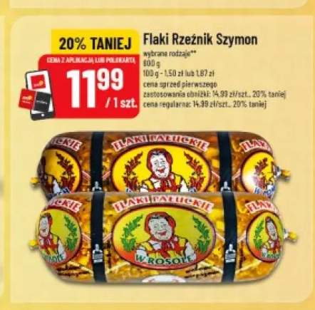 Flaki w rosole Rzeźnik Szymon +1 wariant