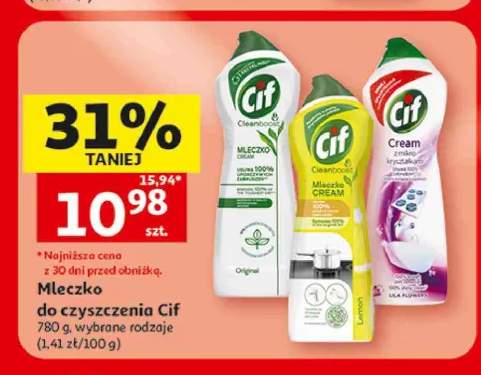 Mleczko do czyszczenia Cif Lila Flowers +2 warianty
