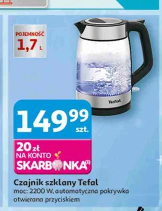 Czajnik szklany Tefal