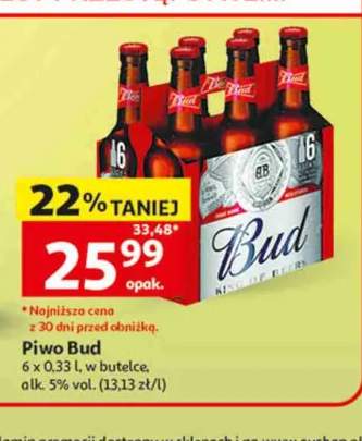 Piwo Bud 6-pak