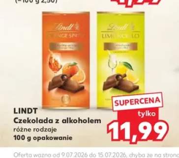 Czekolada z alkoholem Lindt Orange Spiced +1 wariant