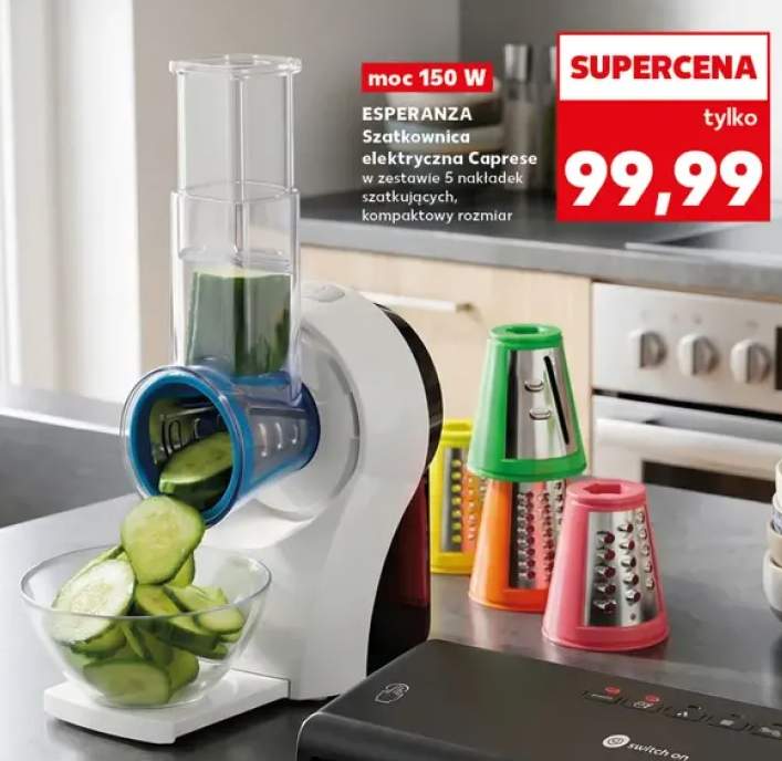 Szatkownica elektryczna Esperanza Caprese