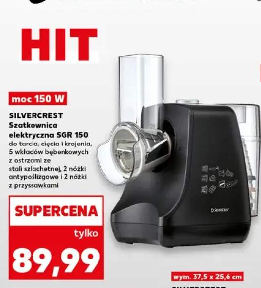 Szatkownica elektryczna Silvercrest SGR 150