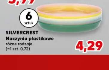 Naczynia plastikowe Silvercrest 6-pak