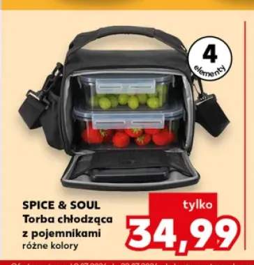 Torba chłodząca z pojemnikami Spice & Soul