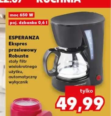 Ekspres przelewowy ESPERANZA Robusta