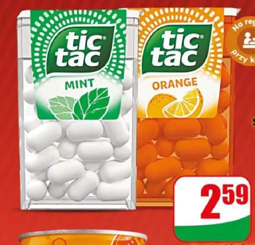 Drażetki Tic Tac Mint +1 wariant