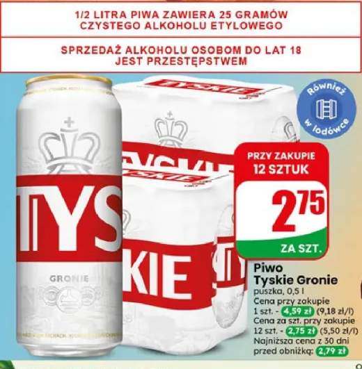Piwo Tyskie Gronie