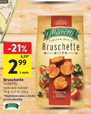 Bruschette Maretti Tomato Olives & Oregano