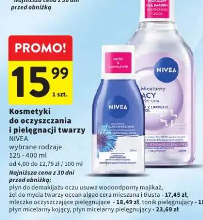 Płyn do demakijażu oczu Nivea Biotin & Cornflower +1 wariant