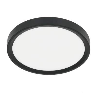 MiLAGRO Plafon LED MAQ 18W 3000/4000/6500K 1850lm IP40 śr. 23 cm czarny