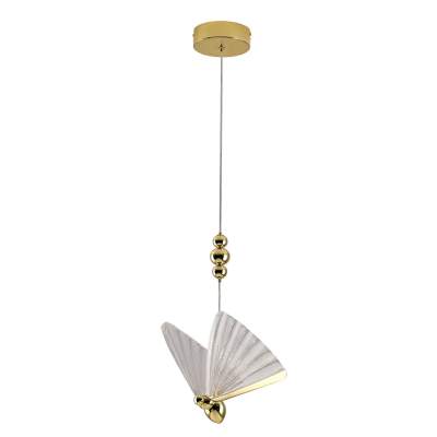 Light Prestige Lampa wisząca LED Mariposa 8W 3000-6000K 1040lm złota