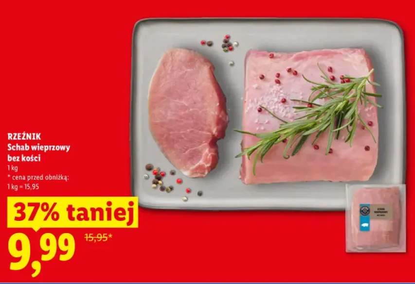 Schab wieprzowy bez kości Rzeźnik