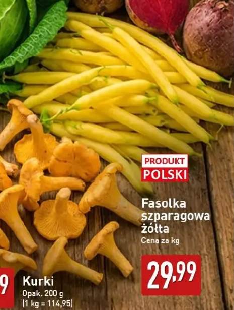 Fasolka szparagowa żółta polska