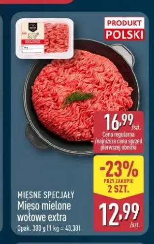 Mięso mielone wołowe extra Mięsne Specjały