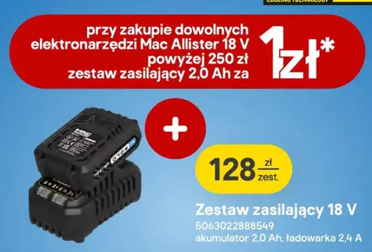 Zestaw zasilający 18V Mac Allister