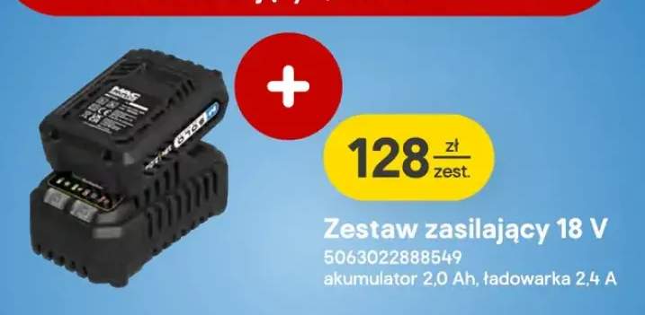 Zestaw zasilający Mac Allister