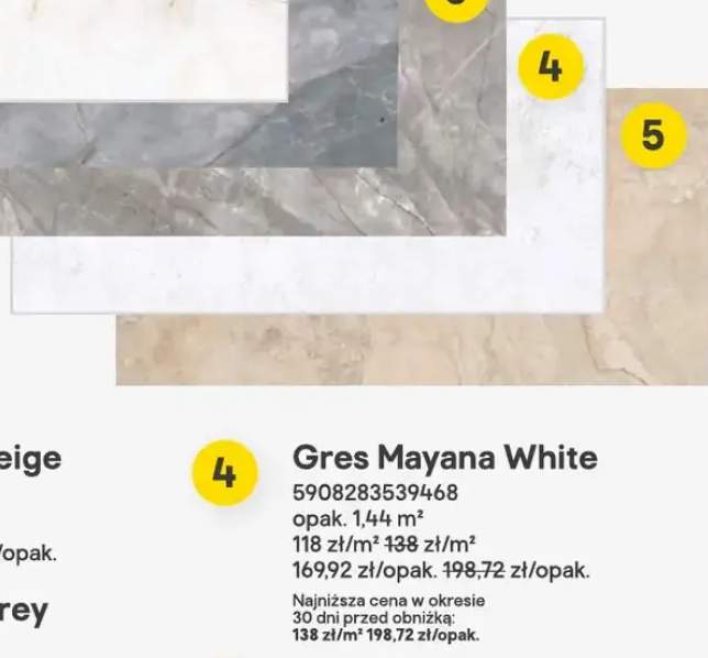 Gres Mayana White