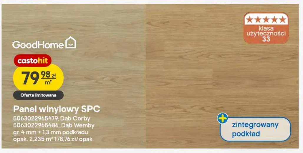 Panel winylowy SPC GoodHome Dąb Corby +1 wariant