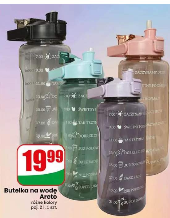 Butelka na wodę Areto 2 l