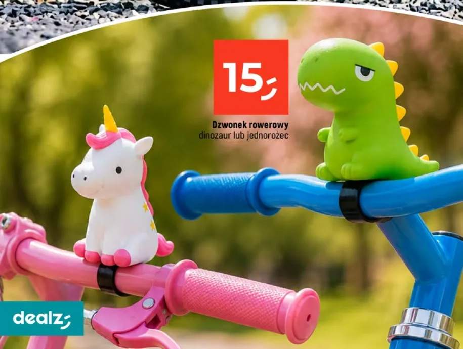 Dzwonek rowerowy jednorożec +1 wariant