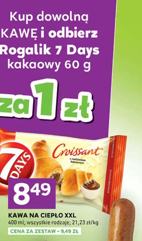 Kawa na ciepło XXL Stokrotka Express +1 wariant