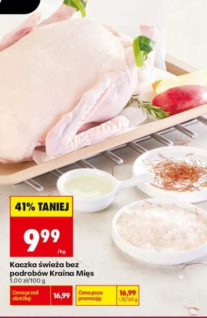 Kaczka świeża bez podrobów Kraina Mięs