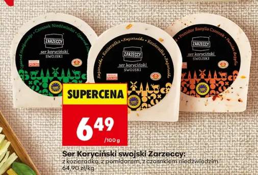 Ser Koryciński swojski z kozieradką Zarzeccy +2 warianty