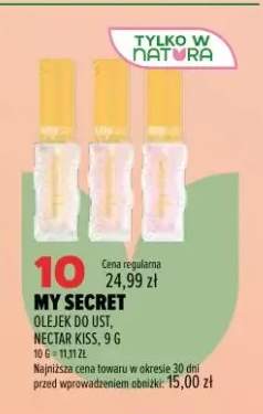 Olejek do ust My Secret Nectar Kiss