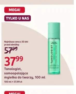 Samoopalająca mgiełka do twarzy Tanologist