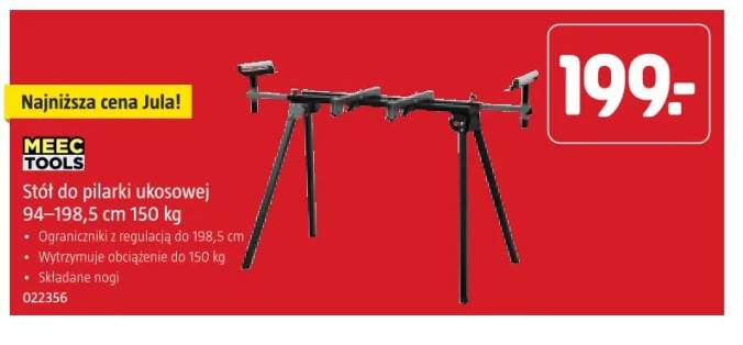 Stół do pilarki ukosowej Meec Tools