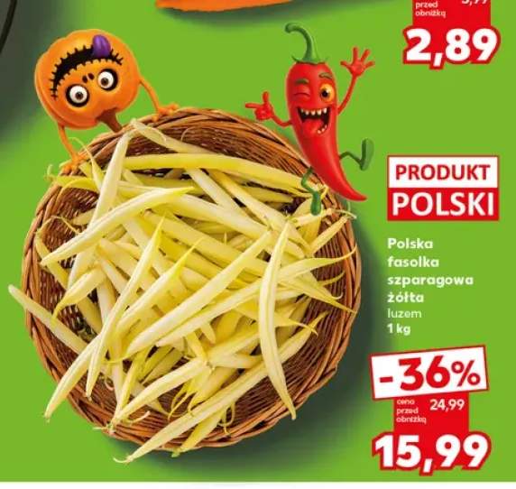 Fasolka szparagowa żółta