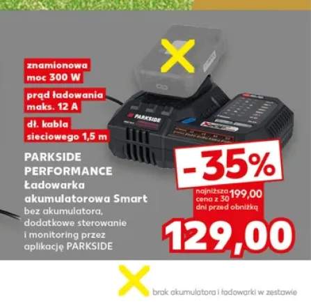 Ładowarka akumulatorowa Smart Parkside Performance