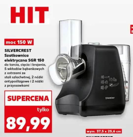 Szatkownica elektryczna Silvercrest SGR 150