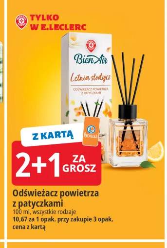 Odświeżacz powietrza z patyczkami Bien Air Letnia słodycz