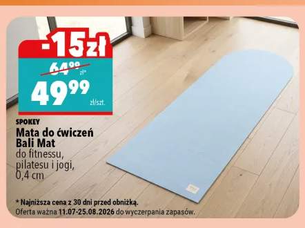 Mata do ćwiczeń Spokey Bali Mat