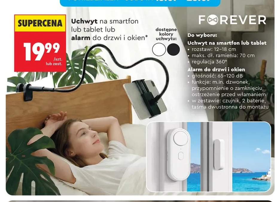 Uchwyt na smartfon Forever +2 warianty