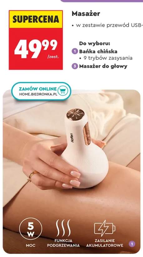 Masażer bańka chińska Hoffen