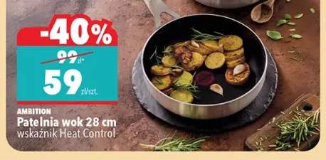 Patelnia wok Ambition 28 cm