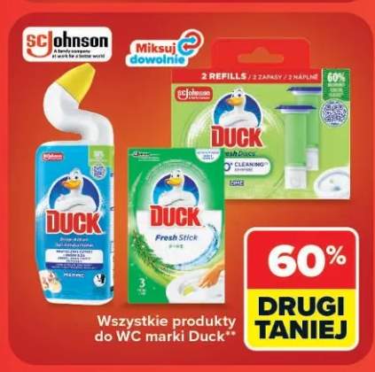 Żel do WC Duck Deep Action Gel Marine +3 warianty