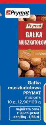 Gałka muszkatołowa Prymat mielona
