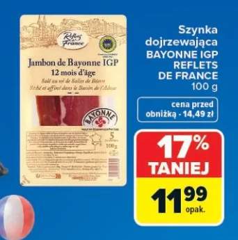 Szynka dojrzewająca Bayonne IGP Reflets de France