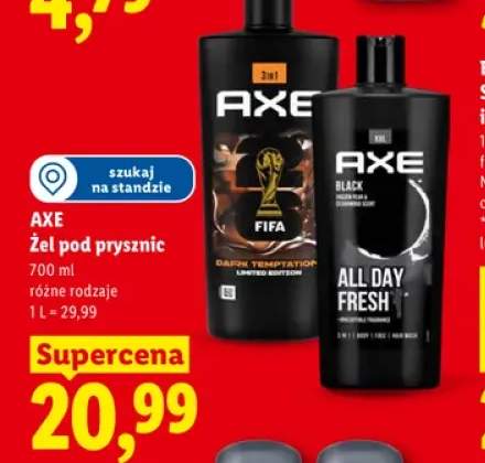 Żel pod prysznic Axe Dark Temptation +1 wariant