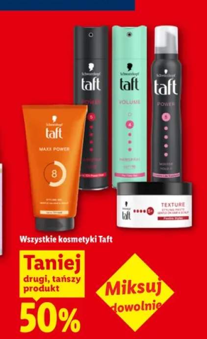 Kosmetyki Taft +4 warianty