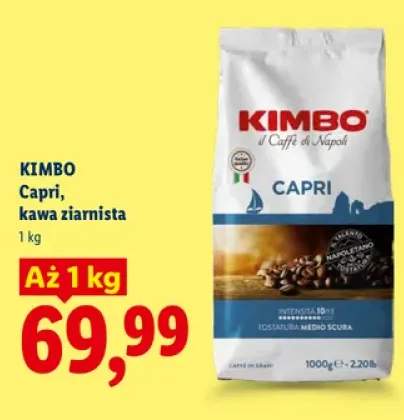 Kawa ziarnista Kimbo Capri