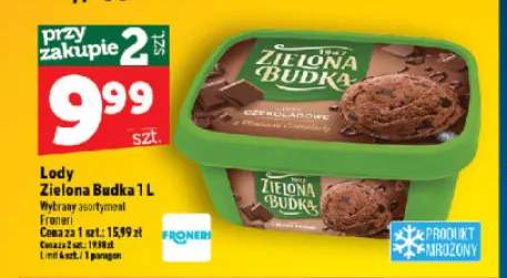 Lody czekoladowe Zielona Budka
