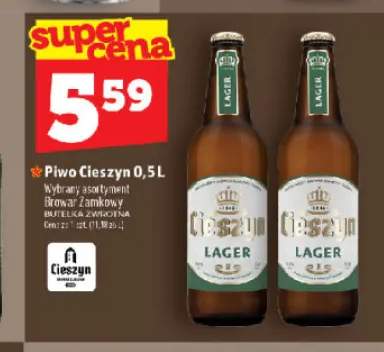 Piwo Cieszyn Lager