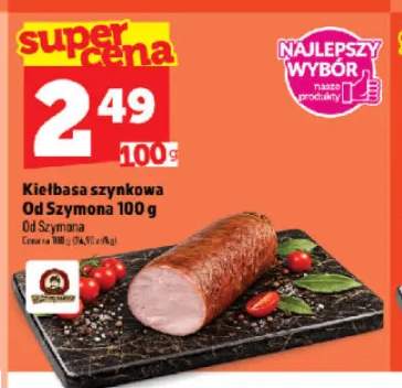 Kiełbasa szynkowa Od Szymona